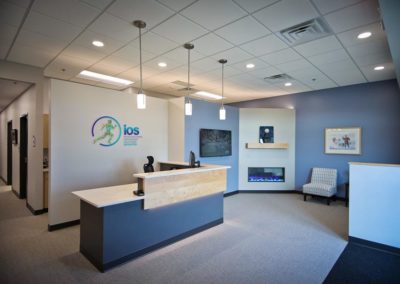 Reception area Interventional Orthopedic Solutions Rochester
